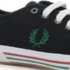 fred-perry-vintage-tennis-canvas-negra-