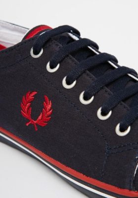 zapatilla-fred-perry-lona-azul-kingston