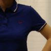 polo fred perry mujer azul