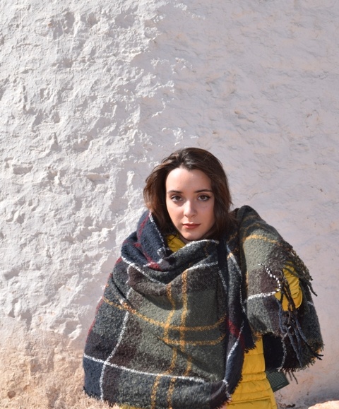 bufanda barbour mujer