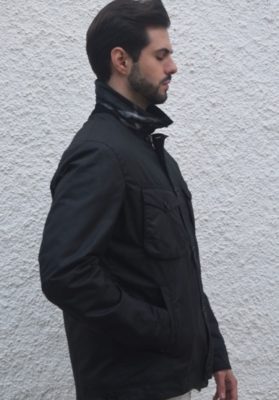 Chaqueta-Barbour-Keadby-encerado-negro-hombre